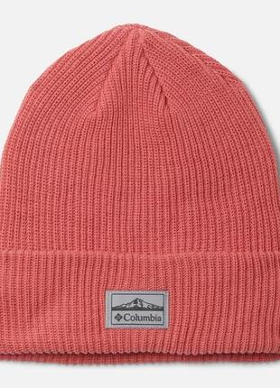 Шапка columbia sportswear lost lager ii beanie темный коралл