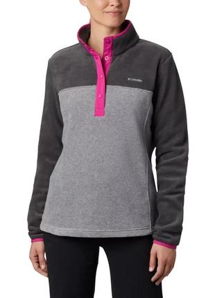 Пуловер женский флисовый columbia sportswear benton springs 1/2 snap fleece кофта