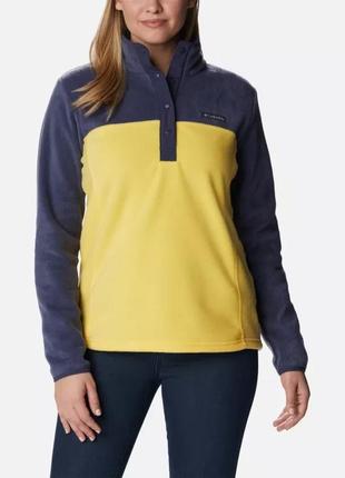 Пуловер женский флисовый columbia sportswear benton springs 1/2 snap fleece кофта