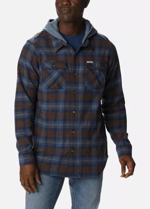 Мужская толстовка columbia sportswear flare gun stretch flannel рубашка с капюшоном