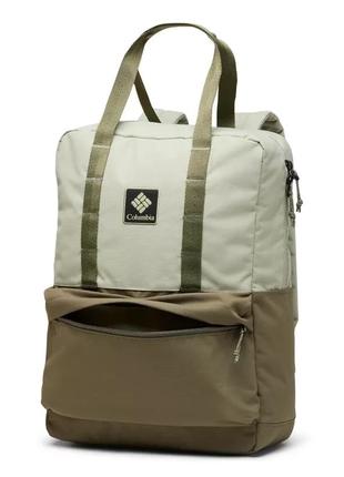 Рюкзак columbia sportswear trek 24l backpack сумка сафари, каменный зеленый3 фото