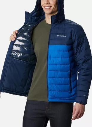 Мужская куртка с капюшоном columbia sportswear men’s powder lit hooded insulated jacket5 фото