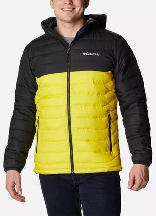 Columbia sportswear men’s powder lit hooded insulated jacket чоловіча куртка з капюшоном