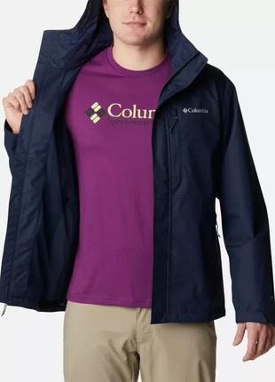 Мужская куртка columbia sportswear men's hikebound rain jacket5 фото