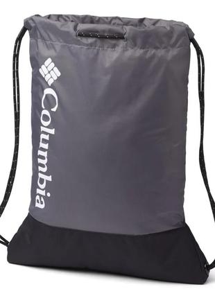 Сумка columbia sportswear zigzag drawstring pack рюкзак город серый, черный1 фото