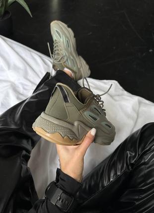 😇adidas ozweego celox khaki🟩✅6 фото