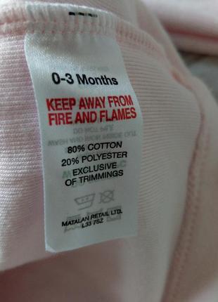 Платье "matalan", 0-3 мес, 3-6 мес 5