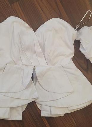 Блуза в корсетном стиле