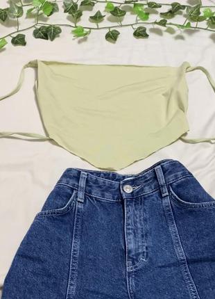 Топ shein/ h&m/primark/ plt/ zara облегающие шорты2 фото