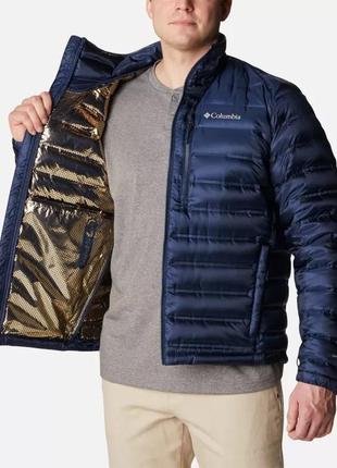 Мужской пуховик columbia sportswear men's pebble peak down jacket куртка5 фото