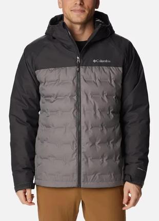 Мужской пуховик куртка columbia sportswear grand trek ii down hooded jacket