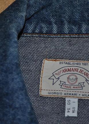 Armani jeans джинсовка куртка джинсовая армани 2