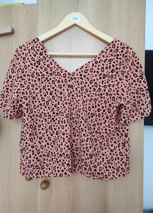 Блуза летняя warehouse леопард4 фото