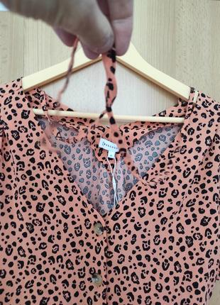 Блуза летняя warehouse леопард2 фото