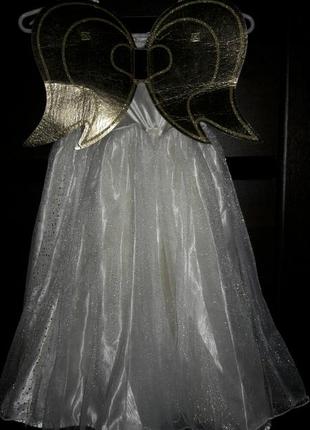 Невероятно красивое платье "ангелочек" 3-4г1 фото