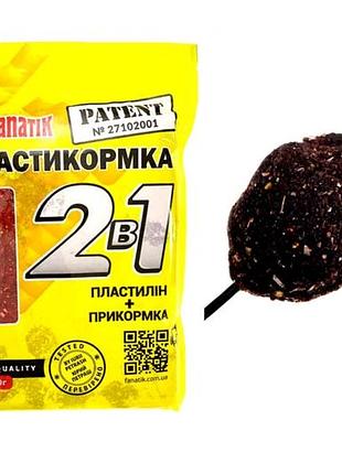 Пластилін fanatik 0,5кг слива