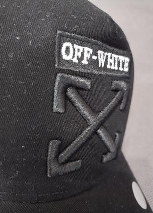 Бейсболка off white5 фото