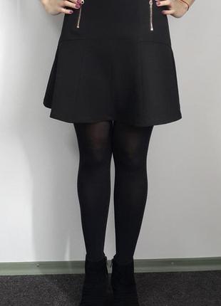 Стильная юбка а-силуэта1 фото