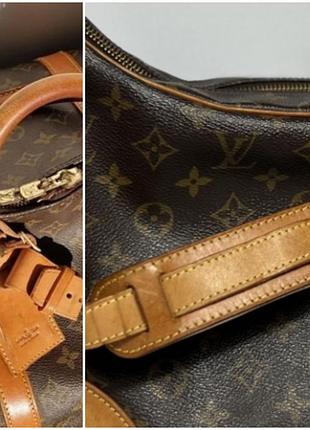 Ремень бирка в стиле louis vuitton boulogne shoulder brown