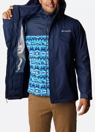 Columbia sportswear men's bugaboo ii fleece interchange jacket мужская флисовая куртка5 фото