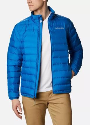Чоловічий пуховик columbia sportswear men's lake 22 down jacket куртка