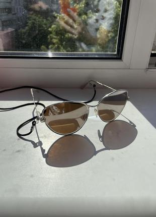 Винтажные очки «бабочка» ссср  женские редкие винтажные очки5 фото