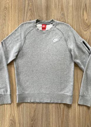 Мужской хлопковый свитшот с карманом nike