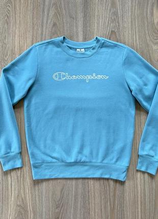 Женский хлопковый свитшот с принтом champion