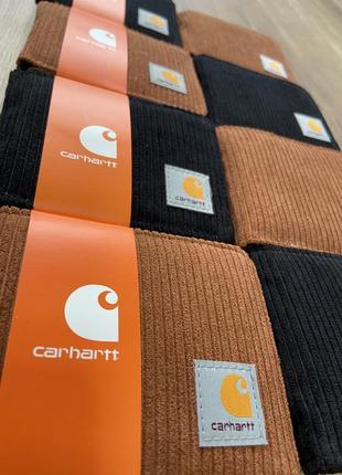 Кошелек carhartt кархарт вельвет cord + подарок брелок