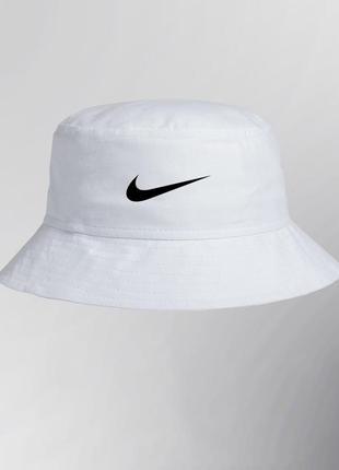 Базова літня панама унісекс з принтом в стилі nike найк1 фото