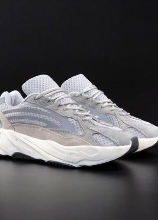 Мужские кроссовки adidas yeezy boost 700 light grey кроссовки адедас лозы буст светло серое