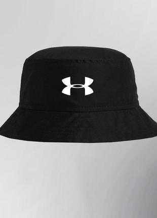 Базовая летняя панама унисекс с принтом в стиле андер армор under armour