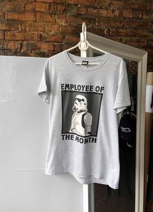 Star wars employee of the month big print men’s t-shirt футболка