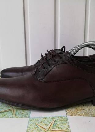 Кожаные туфли фирмы zara men3 фото