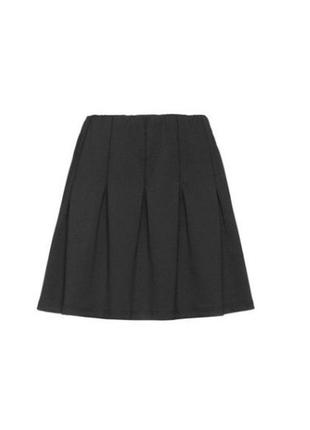 Брендовая черная юбка zizzi великобритания этикетка3 фото