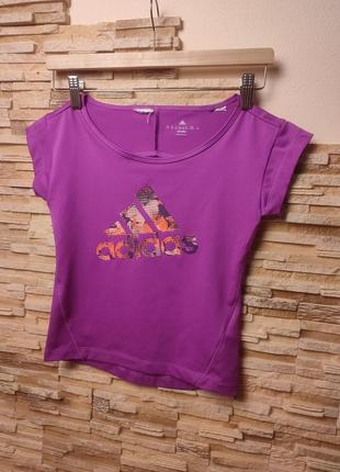 Футболка для дівчинки 💜 стильна спортивна для занять спортом