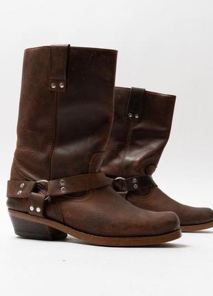 Albany tyler western vintage leather boot ковбойські черевики1 фото