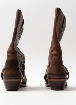 Albany tyler western vintage leather boot ковбойські черевики4 фото