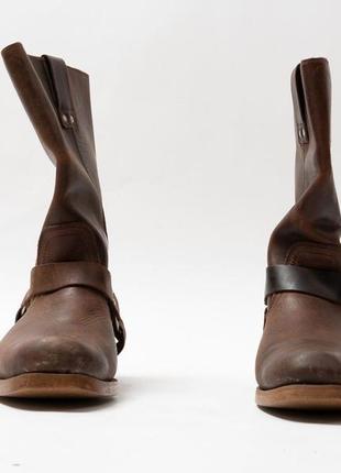 Albany tyler western vintage leather boot ковбойські черевики3 фото