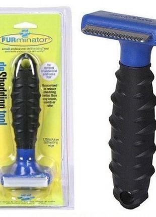 Щітка для грумінгу собак, кішок furminator deshedding tool (фурминатор) fubnimroat лезо 4,5 см1 фото