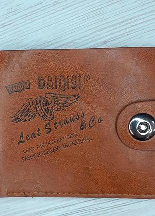 Гаманець чоловічий daigist daiqisi leat strauss & co lead — d-15, коричневий