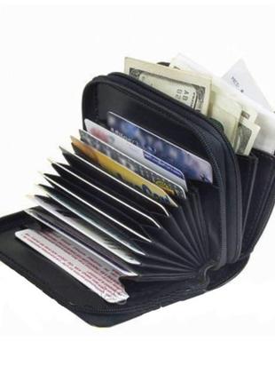 Кошелек micro wallet аналог - b24-13, чёрный