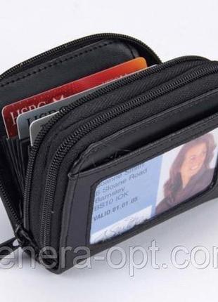 Кошелек micro wallet аналог - b24-13, чёрный2 фото