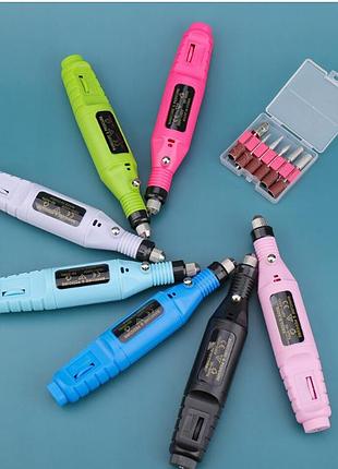 Мініфрезер variable speed rotary detail carver з адаптером змінного струму для манікюру та педикюру br00079