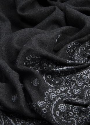 Тканина костюмная wt-14489 орлена темно сіра2 фото