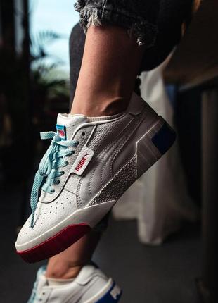 Шикарні жіночі шкіряні кросівки puma cali 😍 (весна/ літо/ осінь)
