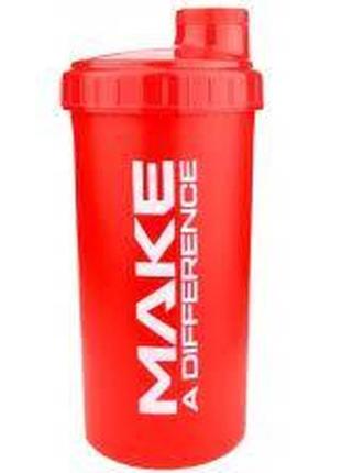 Шейкер scitec nutrition shaker new 700 ml mad red - рожевий4 фото