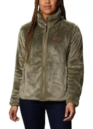 Женская куртка columbia sportswear fire side ii sherpa full zip fleece флиска