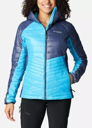 Женская куртка с капюшоном columbia sportswear platinum peak hooded jacket1 фото