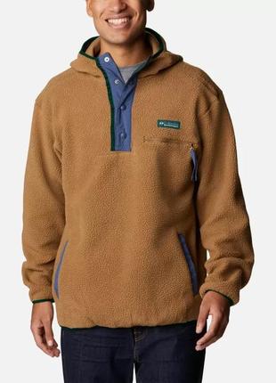 Мужская флисовая толстовка columbia sportswear helvetia sherpa fleece худи